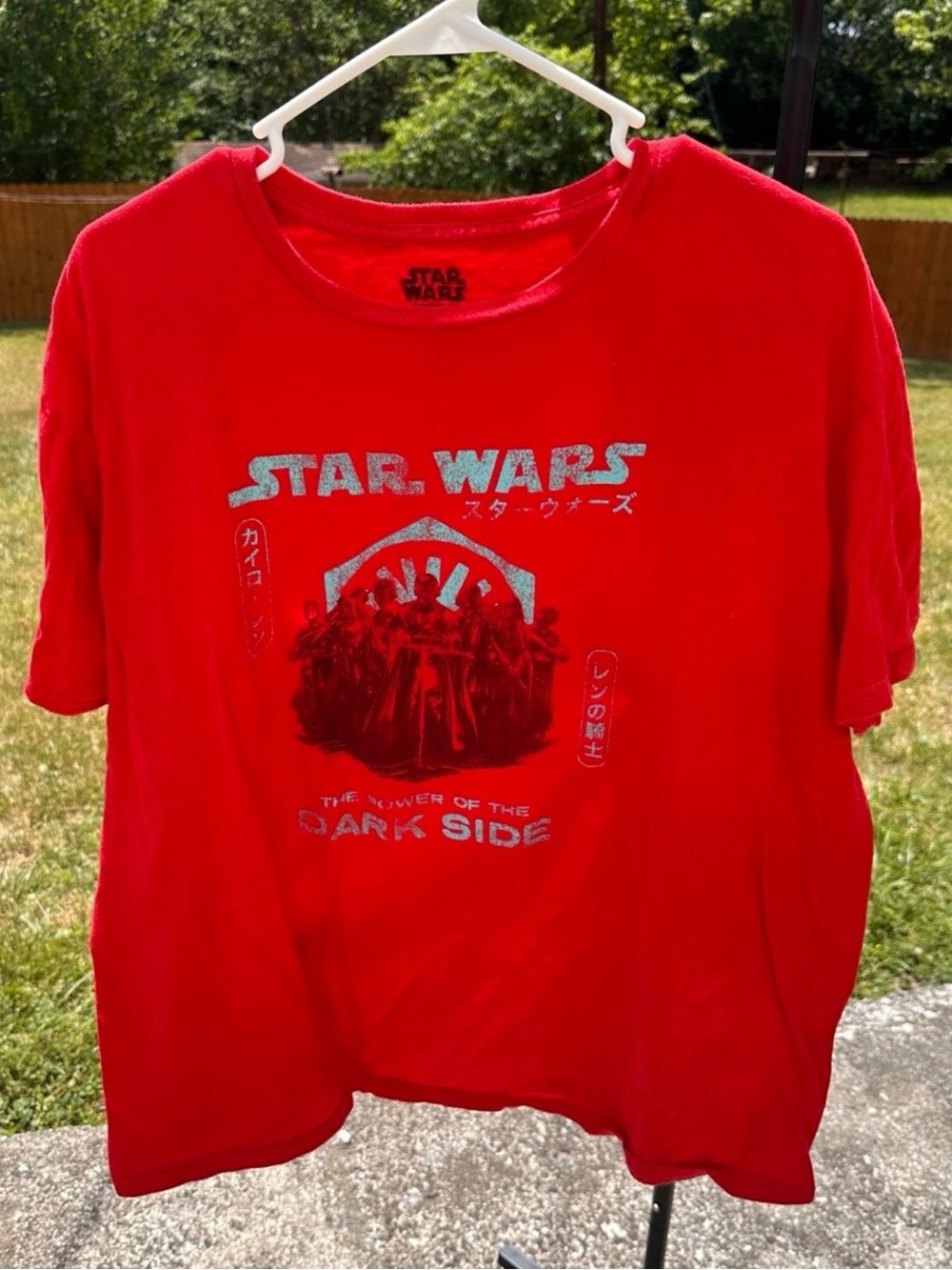 Star Wars Power of The Dark Side Regal Theaters Exclusive T-Shirt XL